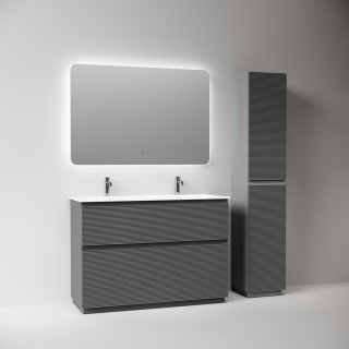 Тумба напольная под раковину Sancos Folk Floor FL120FGS 120 см Grey soft